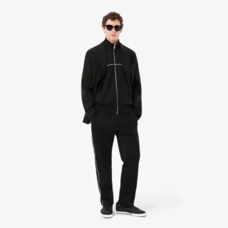 Sweatshirt met rits en accentdetails