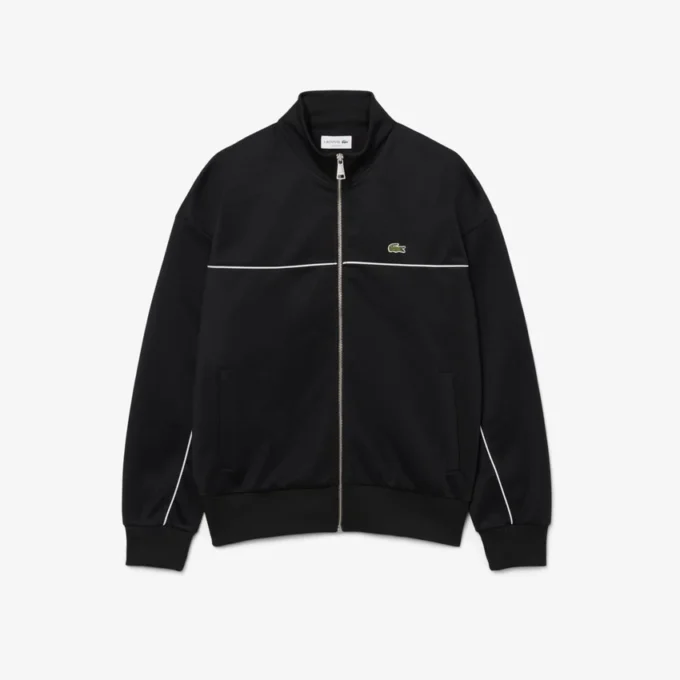 Sweatshirt met rits en accentdetails