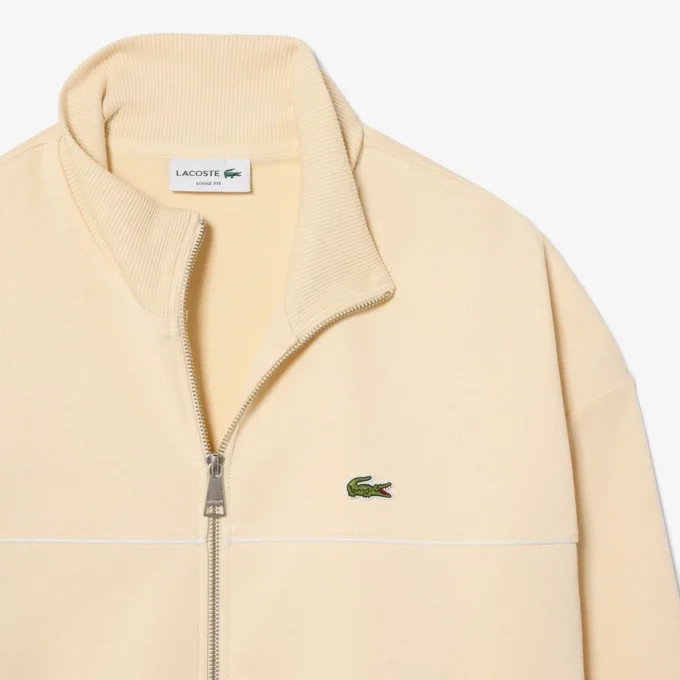 Sweatshirt met rits en accentdetails