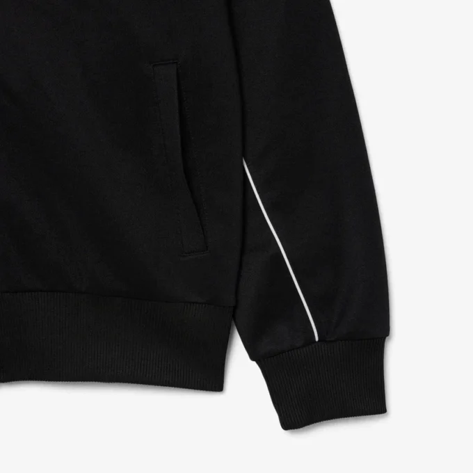 Sweatshirt met rits en accentdetails