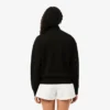 Sweatshirt met rits en logo in relaxte pasvorm