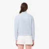 Sweatshirt met rits en logo in relaxte pasvorm