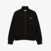Sweatshirt met rits en logo in relaxte pasvorm