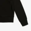 Sweatshirt met rits en logo in relaxte pasvorm