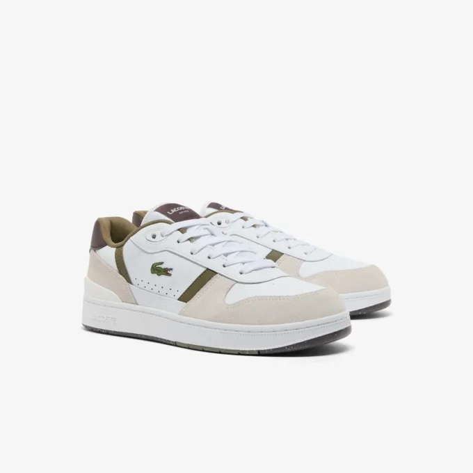 T-Clip Set leren Sneakers voor heren