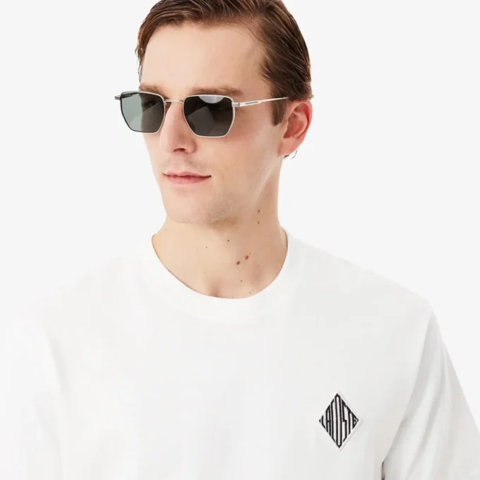 T-shirt met klassieke pasvorm en opvallend logo