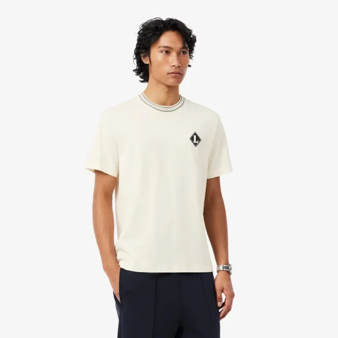 T-shirt met ‘Made in France’-badge