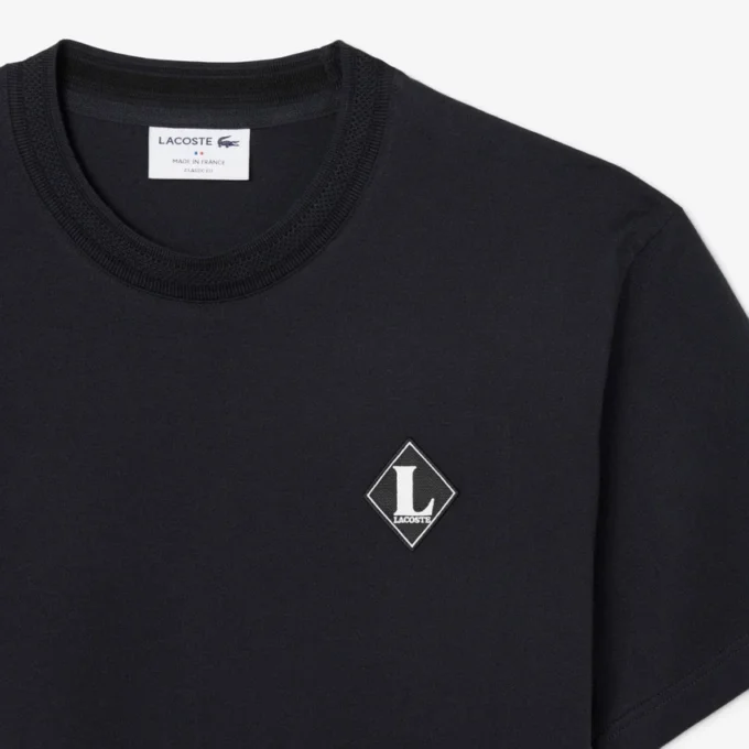 T-shirt met ‘Made in France’-badge
