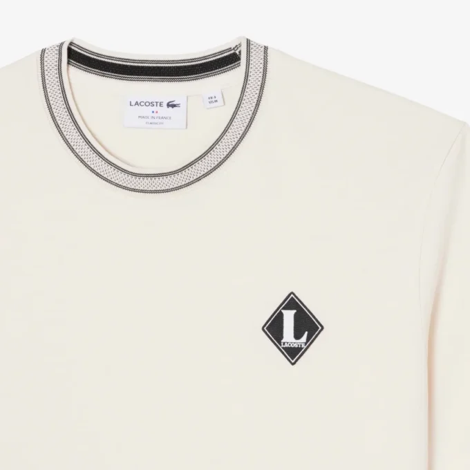 T-shirt met ‘Made in France’-badge