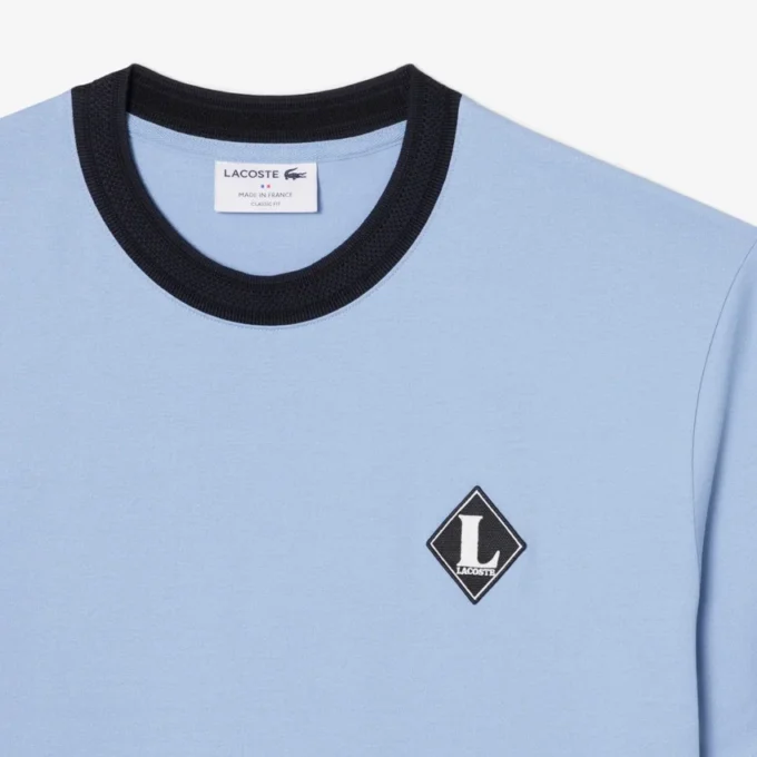 T-shirt met ‘Made in France’-badge
