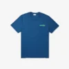 T-shirt met print en gewassen effect – grote maten – lang