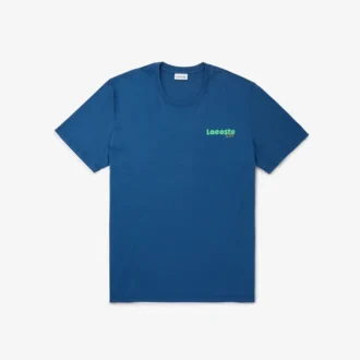 T-shirt met print en gewassen effect – grote maten – lang