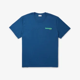 T-shirt met print in gewassen look – grote maten – Big