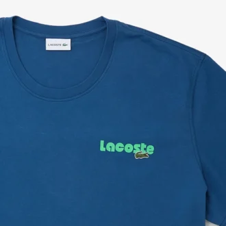 T-shirt met print in gewassen look – grote maten – Big