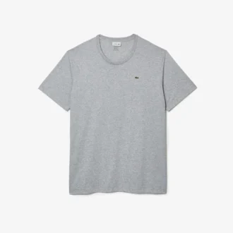 T-shirt van Pima-katoen met lange pasvorm voor heren