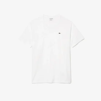 T-shirt van Pima-katoen met lange pasvorm voor heren