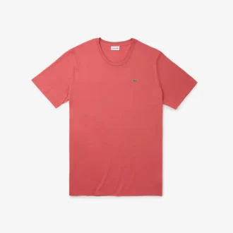 T-shirt van Pima-katoen met lange pasvorm voor heren