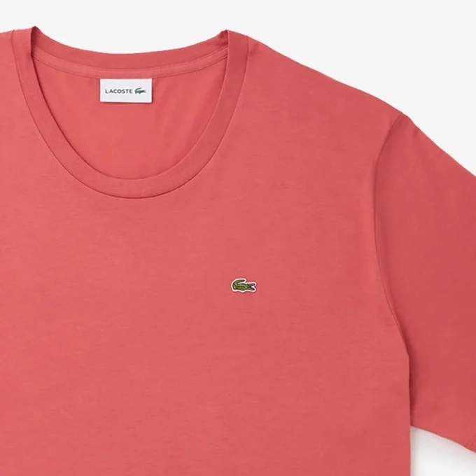 T-shirt van Pima-katoen met lange pasvorm voor heren