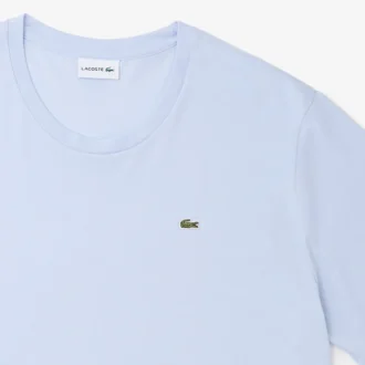 T-shirt van Pima-katoen met lange pasvorm voor heren