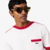 T-shirt van zwaar katoen met zakdetail
