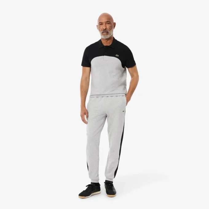 Tapered Colorblock-joggingbroek voor heren