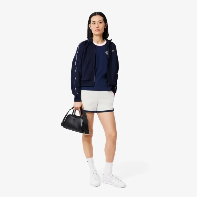 Tennis Heritage stretch piqué short voor dames
