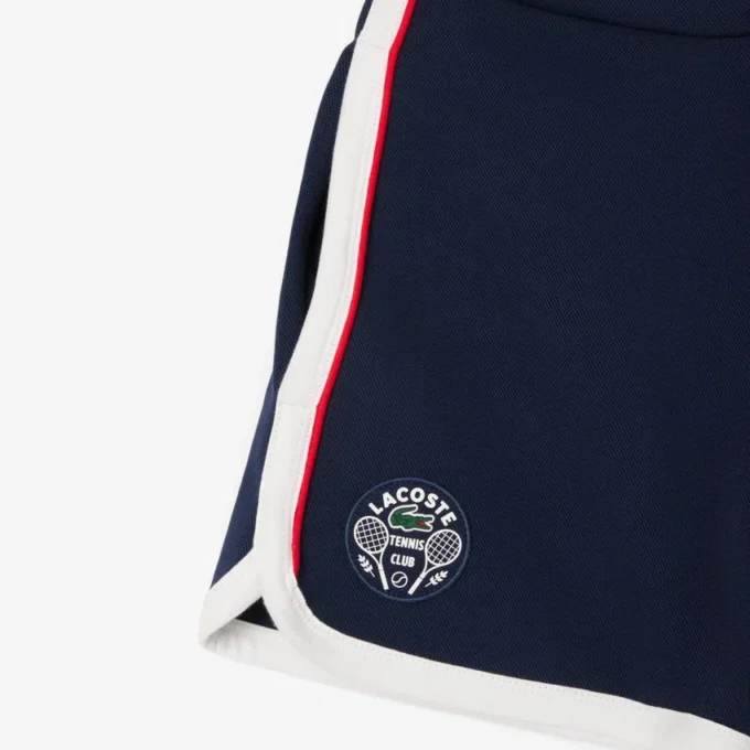 Tennis Heritage stretch piqué short voor dames