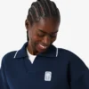 Tennis Heritage-sweatshirt met polokraag