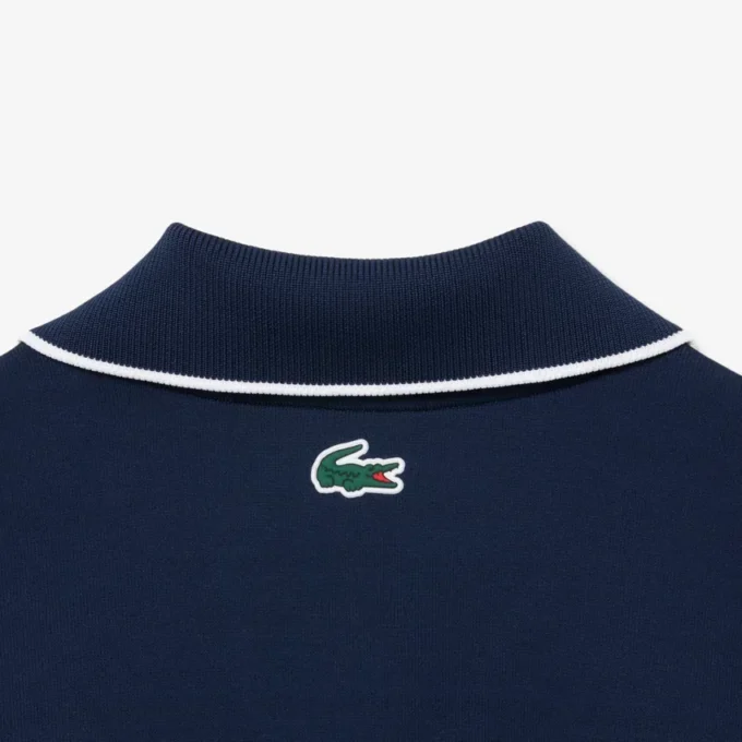 Tennis Heritage-sweatshirt met polokraag