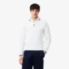 Tennis Heritage-sweatshirt met polokraag en rits