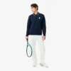 Tennis Heritage-sweatshirt met polokraag en rits