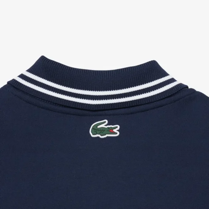 Tennis Heritage-sweatshirt met polokraag en rits