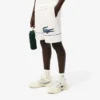Tennisshort met print voor heren