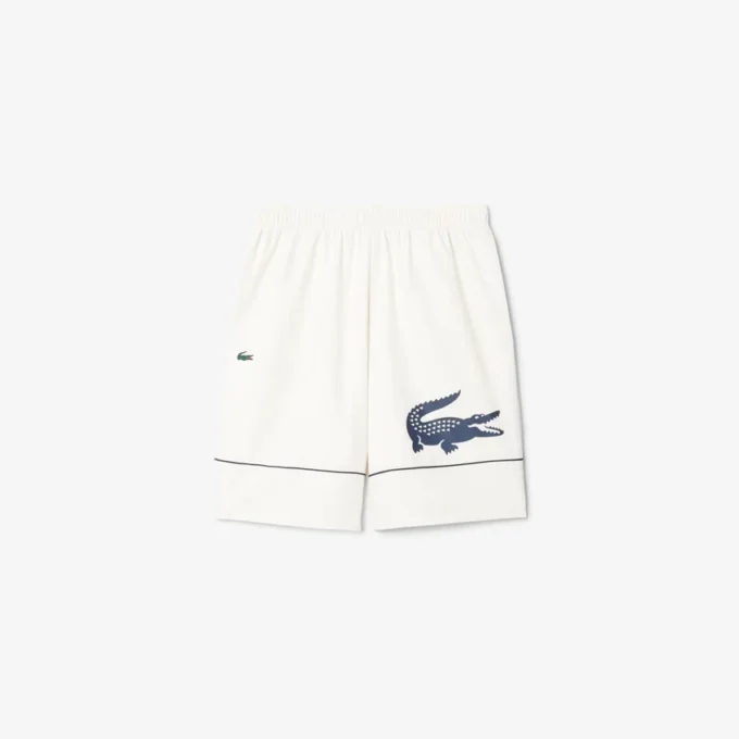 Tennisshort met print voor heren