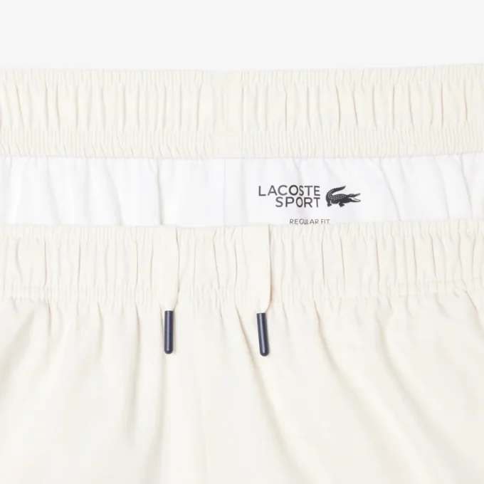Tennisshort met print voor heren