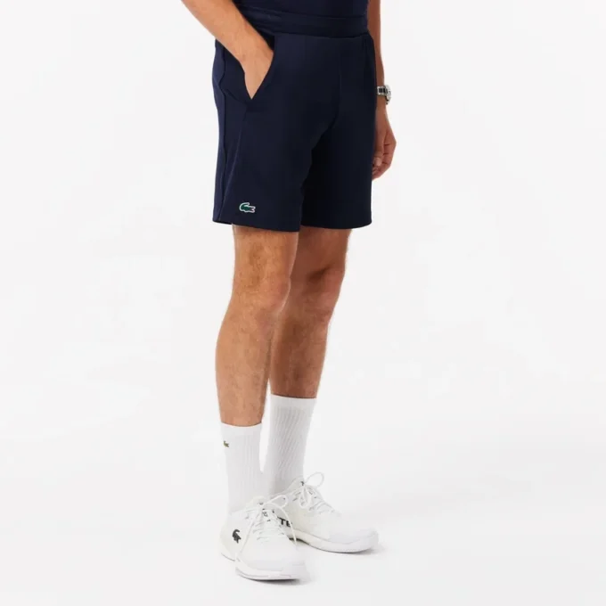 Tennisshort met stretch en normale pasvorm voor heren