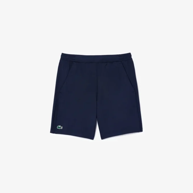 Tennisshort met stretch en normale pasvorm voor heren
