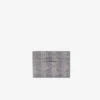 The Blend-kaarthouder van canvas met monogramprint