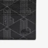 The Blend-kaarthouder van canvas met monogramprint
