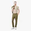 Thermoregulerende gestreepte golfpolo voor heren