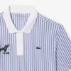 Thermoregulerende gestreepte golfpolo voor heren