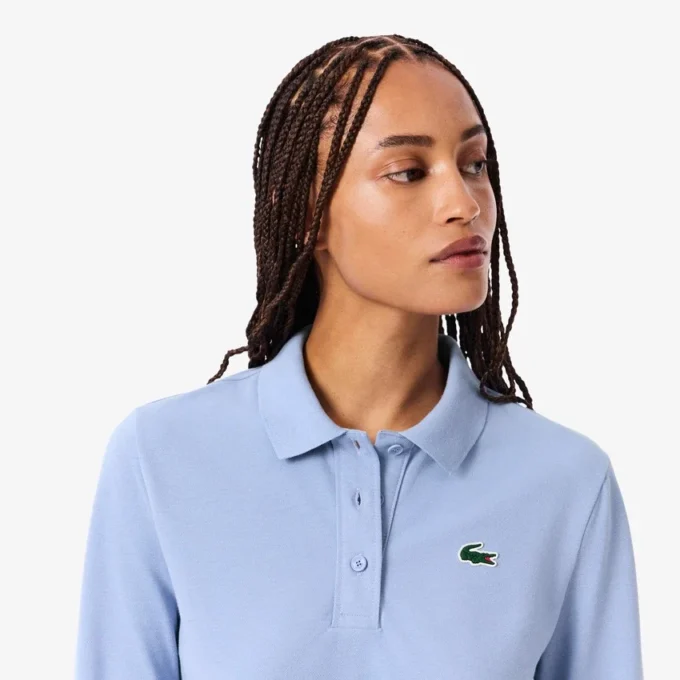 Thermoregulerende golfpolo met UV-bescherming voor dames