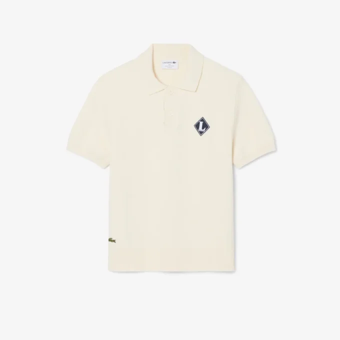 Trui met polo-kraag en ‘Made in France’-badge