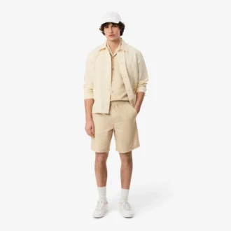 Twill-overhemd met print en relaxte pasvorm
