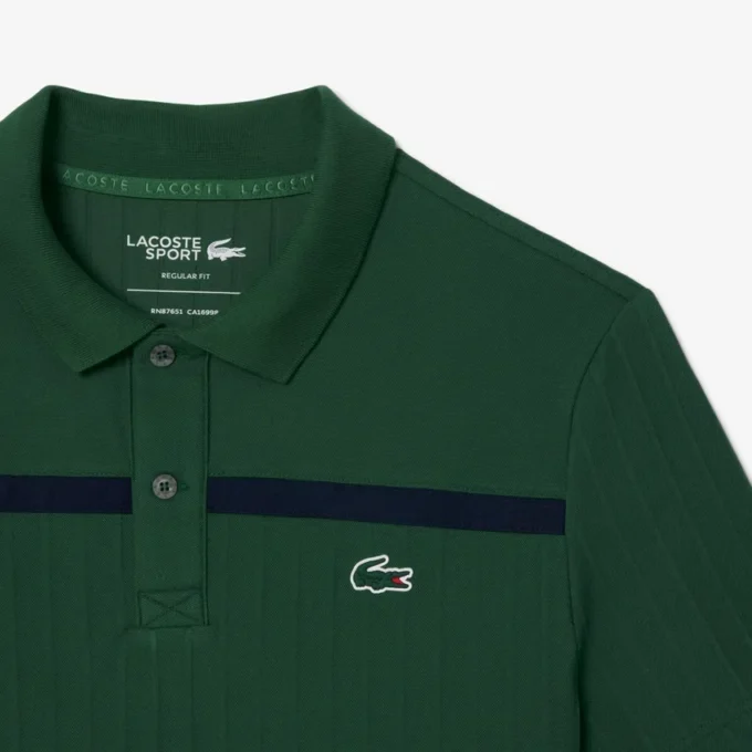 Ultra Dry Badge Accent Tennis Heritage-polo voor heren