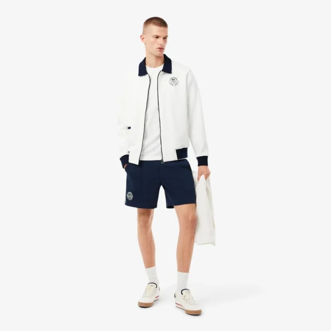 Ultra Dry Badge Accent Tennis Heritage-short voor heren