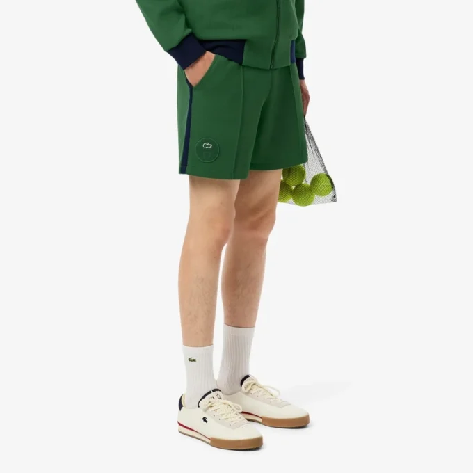 Ultra Dry Badge Accent Tennis Heritage-short voor heren