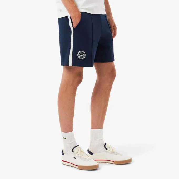 Ultra Dry Badge Accent Tennis Heritage-short voor heren