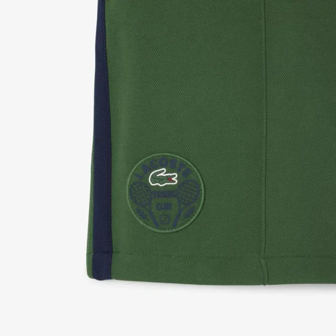 Ultra Dry Badge Accent Tennis Heritage-short voor heren