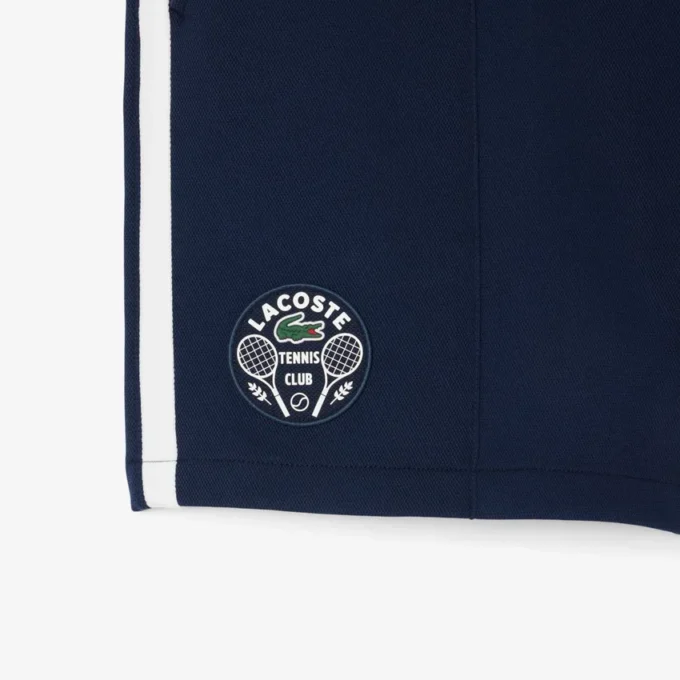 Ultra Dry Badge Accent Tennis Heritage-short voor heren